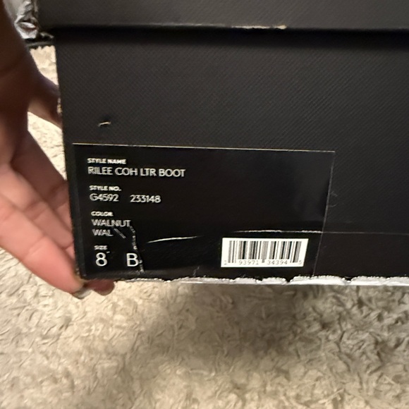 Coach Rilee Brown Leather Riding Boots w/box - Picture 3 of 9